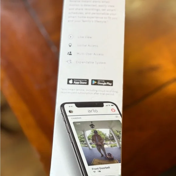 Wired Video Doorbell - Black and White - Picture 8 of 9